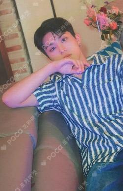 TREASURE 4th ANNIVERSARY MAGAZINE PARK JEONG WOO photocard image