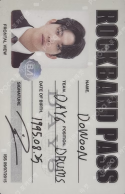 Band Aid ROCK BAND VER. DOWOON photocard image