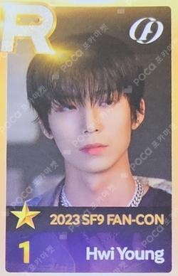 2023 SF9 FAN-CON ONE DAY PROJECT OF9 -unlock FANDORA- in Seoul SuperStarFNC HWIYOUNG photocard image