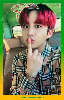 ZERO : FEVER Part.1 BROADCAST JONGHO photocard image