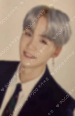 BTS SUGA MINI PHOTO CARD Happy Ever After ミニフォト SUGA ユンギ
