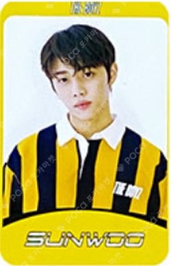 Pocamarket, THE BOYZ SUNWOO THE START K-pop Photocard