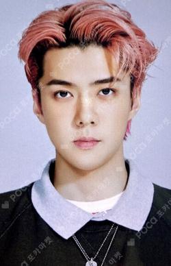 1Billion Views PHOTO PROJECTION KEYRING SEHUN photocard image