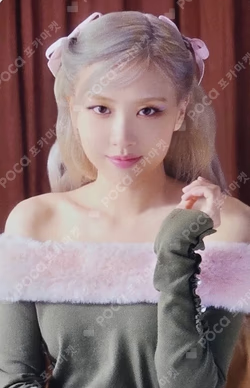 BLACKPINK THE GAME PHOTOCARD COLLECTION BACK TO RETRO ROSE photocard image