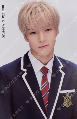 Pocamarket, MONSTA X MINHYUK RUSH Official Ver. K-pop Photocard