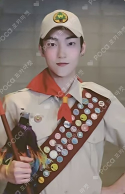 BE AWARE MAKESTAR LUCKY DRAW KEVIN photocard image