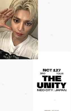 NCT 127 3RD TOUR NEO CITY : JAPAN - THE UNITY Blu-ray TAEYONG photocard image
