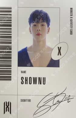 Pocamarket, MONSTA X SHOWNU FOLLOW - FIND YOU K-pop Photocard