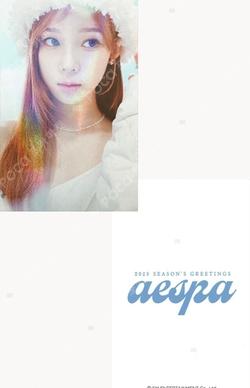 aespa WINTER photocard image
