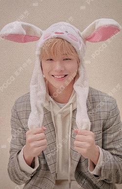 Apeach KANG DANIEL Edition Photo Card Collecting Scrap Book (Pink)