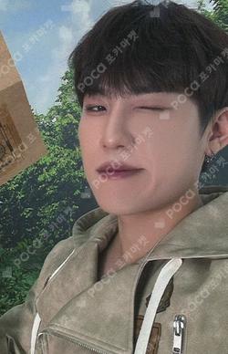 2024 AB6IX FAN CONCERT Find YOU TRADING PHOTOCARD PARK WOO JIN photocard image