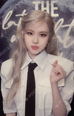 BLACKPINK THE GAME PHOTOCARD COLLECTION TALK SHOW ROSE photocard image