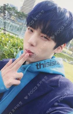 MONSTA X : THE CODE SHOW CON PHOTO CARD SET MINHYUK photocard image