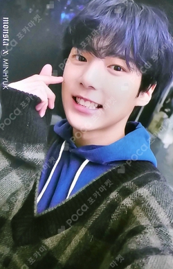 Pocamarket, MONSTA X MINHYUK NO LIMIT SOUND WAVE K-pop Photocard