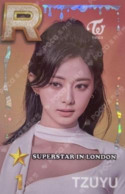 SUPERSTAR in LONDON TZUYU photocard image