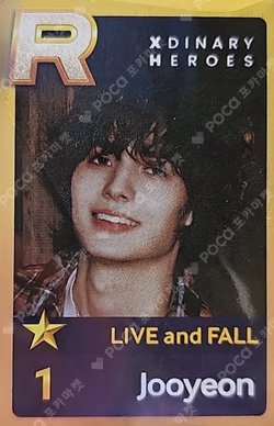 LIVE and FALL SuperStarJYPNATION Jooyeon photocard image
