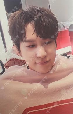 2024 PINK CHRISTMAS PHOTO CARD RANDOM PACK KYUHYUN photocard image