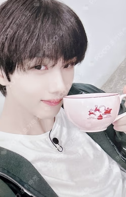 2024 PINK CHRISTMAS CUP & SAUCER SET