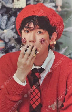 2024 BAEKHYUN CHRISTMAS FANMEETING CHAOTIC PARTY TRADING CARD