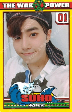 Pocamarket, EXO SUHO THE WAR: The Power of Music K-pop Photocard