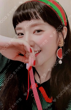 Pocamarket, Red Velvet IRENE The Red Summer K-pop Photocard