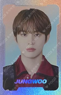 NCT ZONE COUPON CARD SECRET CASTLE ver. JUNGWOO photocard image