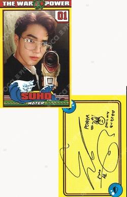 THE WAR: The Power of Music SMTOWN MUSEUM SUHO photocard image