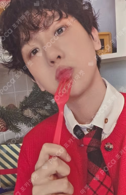 2024 BAEKHYUN CHRISTMAS FANMEETING CHAOTIC PARTY TRADING CARD