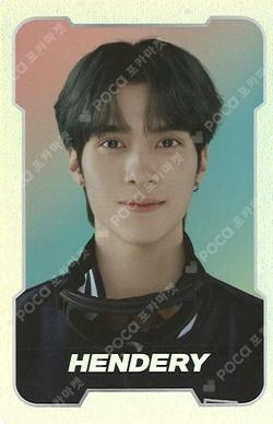 NCT ZONE COUPON CARD OLD SCHOOL ver. HENDERY photocard image