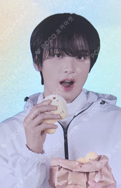 NCT ZONE 1ST ANNIVERSARY @ SEONGSU MINI POSTER + HOLOGRAM PHOTOCARD