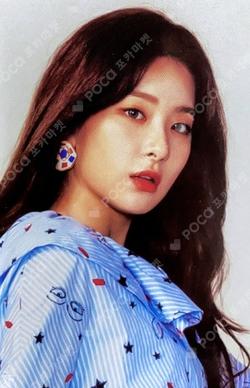 Red Velvet 1st Concert Red Room PHOTO CARD COLLECT BOOK SEULGI photocard image