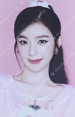 SMTOWN LIVE 2025 in SEOUL FORTUNE SCRATCH CARD SET IRENE photocard image
