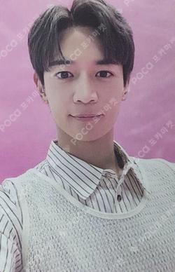 SMTOWN LIVE 2025 in SEOUL FORTUNE SCRATCH CARD SET MINHO photocard image