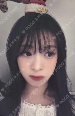 DRIP MAKESTAR WINTER HOLIDAY LUCKY DRAW AHYEON photocard image