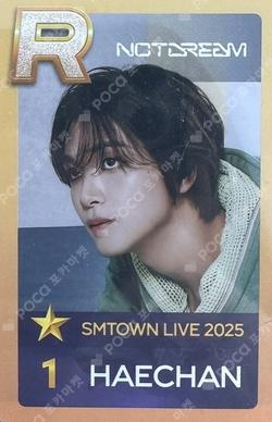 SMTOWN LIVE 2025 in SEOUL SuperStarSMTOWN HAECHAN photocard image