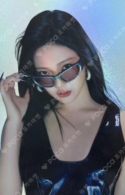 aespa WEEK - #Whiplash_mood POSTCARD + HOLOGRAM PHOTO CARD SET NINGNING photocard image