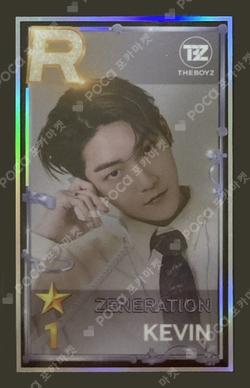 THE BOYZ 2ND WORLD TOUR : ZENERATION SuperStar THEBOYZ KEVIN photocard image