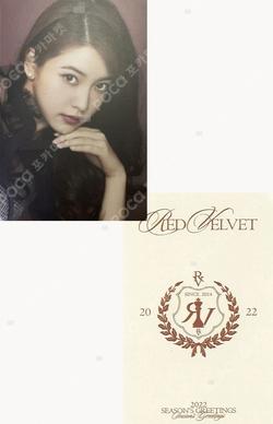 2022 SEASON'S GREETINGS KTOWN4U YERI photocard image