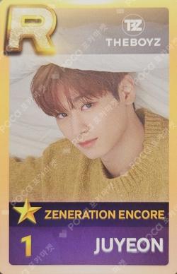 THE BOYZ 2ND WORLD TOUR : ZENERATION - ENCORE SuperStar THEBOYZ JUYEON photocard image