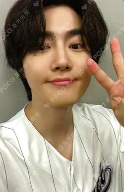 EXIST EXOcial Club – Cream Soda BASEBALL UNIFORM SUHO photocard image