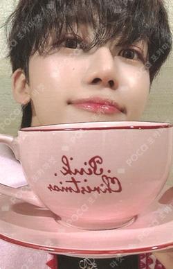 2024 PINK CHRISTMAS CUP & SAUCER SET
