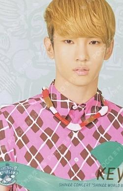 SHINee CONCERT SHINee WORLD II TRADING CARD Key photocard image