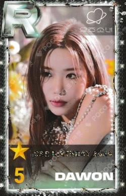 SuperStar STARSHIP SSS BIRTHDAY 2024 EVENT WINNER DAWON photocard image