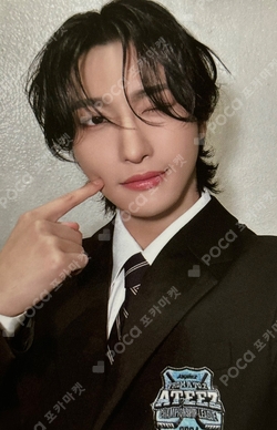 Pocamarket, ATEEZ SEONGHWA ATINY 5TH MEMBERSHIP KIT K-pop Photocard