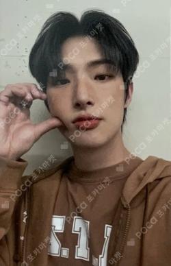 ATEEZ X WONDERWALL MINGI photocard image