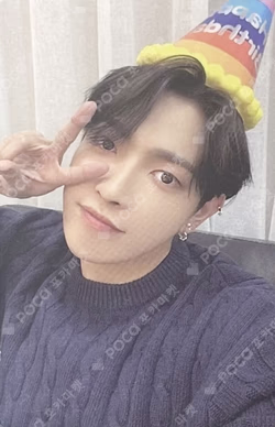 [OUR STORY] HBD EARRINGS + CASE - HONG JOONG