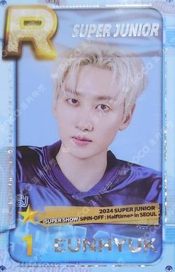 2024 SUPER JUNIOR SUPER SHOW SPIN-OFF : Halftime in SEOUL SUPERSTAR SMTOWN EUNHYUK photocard image