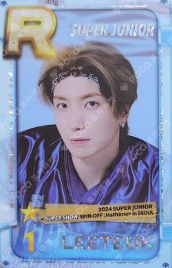 2024 SUPER JUNIOR SUPER SHOW SPIN-OFF : Halftime in SEOUL SUPERSTAR SMTOWN LEETEUK photocard image