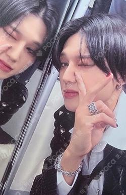 ATEEZ WORLD TOUR [TOWARDS THE LIGHT : WILL TO POWER] IN EUROPE WIND BREAKER JACKET WOOYOUNG photocard image