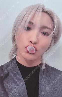 ATEEZ WORLD TOUR [TOWARDS THE LIGHT : WILL TO POWER] IN EUROPE CROPPED HOODIE & PANTS SET SEONGHWA photocard image